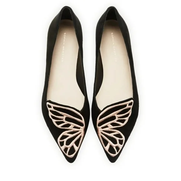 Sophia Webster Bibi butterfly flat size 40.5 - Picture 2 of 10